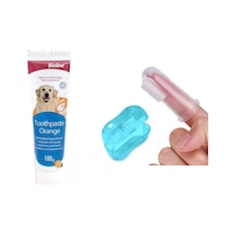 Bioline Portakal Aromalı Kedi ve Köpek Diş Macunu 100 G + Fırça