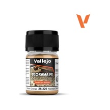 Vallejo 26320 60 Gr. Warm Orange, 0.1 - 1.0 Mm. Orta Taneli Yüzey Dokusu-58298