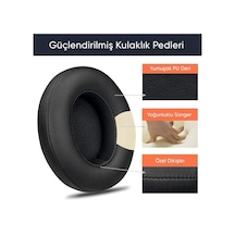 Studio 2 İçin Ve Studio 3 İçin B0500 , B0501 Kablolu/kablosuz Kulak Üstü Kulaklık Pedi Deri Hafızalı Yüksek Kaliteli Materyal Kulaklık Süngeri
