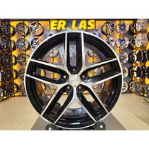 4 Adet Dy-438 8 18 5 112 Et40 57,1 Black Jant Takım