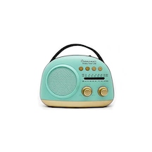 Taşınabilir Bluetooth Retro Radyo Arizona Serisi / Blue
