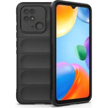 Newface Xiaomi Redmi 10c Kılıf Optimum Silikon - Siyah