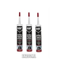 Selsil Ultra Tack No Naıl Güçlü Montaj Yapıştırıcı 3x290ml