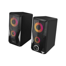 Md-336 2.0 6 Watt Rgb Ledli Siyah Multimedia Usb Speaker Hoparlör