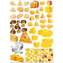 Peynir Sticker Set