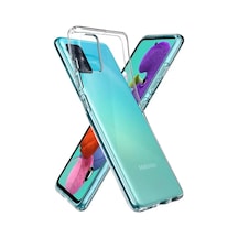 Samsung Galaxy A02s Kılıf Lüx Şeffaf Silikon