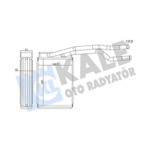 Kale-radyator Kalorifer Radyatörü Ford Fiesta/fusion 02 370565 2s6h 18b539 Bb