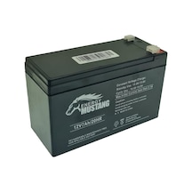 Mustang 12v 7ah Akü - Oyuncak Araba - Alarm - Ups