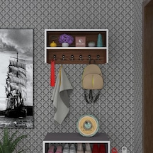 Kenzlife Elbise Askılığı Askılık Zeytuni Cvz 35 070 20 Siyah 6 Adet Askı Portmanto Raflı Diğer