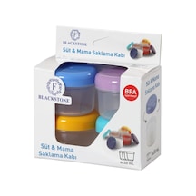 4 Lü 50 Ml Mini Anne Bebek Süt Ve Mama Bebek Organik Besin Ölçekli Sızdırmaz Kapaklı Saklama Kabı