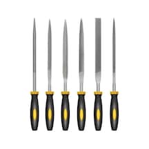 6 Parça Mini Eğe Seti Tüm Metaller Ve Ahşaplar İçin Oyma Şekil Verme Ege Set 160mm Saatçi Eğe Takımı
