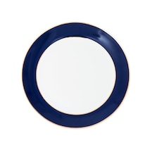 Zm Decor Mavi Rüya Altın Kenar 28 Cm