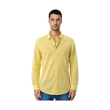 Arma Ar-ma Erkek Keten Gömlek Baskisiz Basic Düğme Kapamali Cepsiz Uzun Kollu Gömlek Dokuma Kumaş Regular Fit %60 Pamuk %40 Keten Y31485118002 Sarı-s1 Arma Ar-ma Erkek Keten Gömlek Baskisiz Basic Düğme Kapamali Cepsiz Uzun Kollu Gömlek Dokuma Kumaş Regular Fit %60 Pamuk %40 Keten Y31485118002 Sarı-s1
