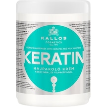 Kallos Cosmetics Keratinli ve Süt Proteinli Keratin Saç Maskesi 1 L