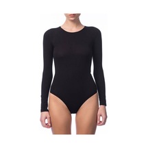 Nbb 0 Bisiklet Yaka Alttan Çıtçıtlı Body/atlet -2946 Siyah
