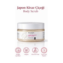 Japon Kiraz Çiçeği Body Scrub Besleyici Arındırıcı Nemlendirici Vücut Peelingi 250 Ml.