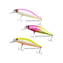 Ryuji Slalom Sinking 8cm 11gr Maket Yem - Pearl Chart Uv