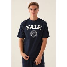 Yale Book Lacivert Erkek T-shirt 5274-42867