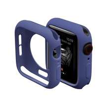 Apple Watch 40mm Silikon Alt Kasa - Mavi Açık Mavi