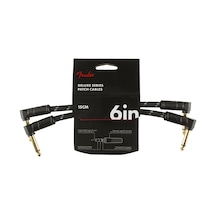 Fender Deluxe Series Instrument Cable Black Tweed - 15Cm Enstrüma