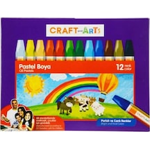 Craft 12'li Pastel Boya Çok Renkli