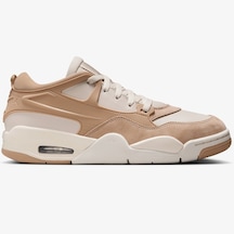 Nike Air Jordan 4 Rm Leather Unisex Sneaker Hakiki Deri Günlük Spor Ayakkabı Krem