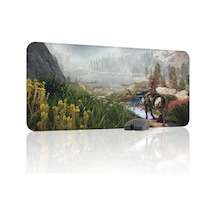 Horizon Zero Kaymaz Dikişli Kauçuk Oyuncu Mousepad V2 - 90x40 Xxl Gaming Mouse Pad Fare Altlığı