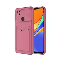 Zore Redmi 9c Kılıf Nvth Kartix Kapak - Koyu Mor
