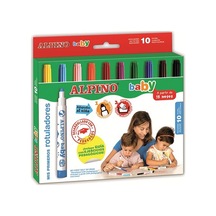 Alpino Keçeli Boya Kalemi Baby 10 Lu Ar000056