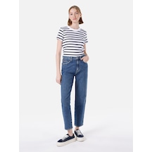 Colins Slim Fit Normal Bel Daralan Paça Mavi Kadın Pantolon Cl1067212 Mavi