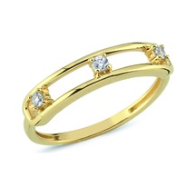 8 Ayar Modern Tasarımlı Şık Kadın Altın Yüzük Altın