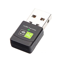 Ally Çift Bant 600 Mbps 2.4 - 5 GHz USB Kablosuz Wi-Fi Adaptör
