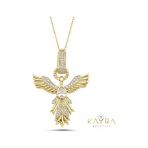 Anka Kuşu Altın Kolye Ak458