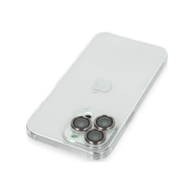 Apple iPhone  Uyumlu- 13 Pro Kılıf Luko Lens Silikon -yeşil