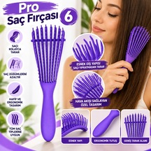 Pro Saç Fırçası 6 Renkli