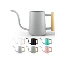 Gri İç Mekan Sulama Kovası - 35 Oz Uzun Borulu Sulama Kovası İç Mekan Bitkileri - Paslanmaz Çelik Metal Sulama Kovası - İç Mekan Bitki Sulama Kovası - İç Mekan Bitkileri İçin Küçük Sulama Kovası