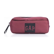 Gp03483 Bordo Çift Bölmeli Kalemlik Kalem Kutusu