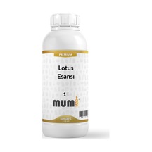 Premium Lotus Mum Esansı 1 Litre Şeffaf