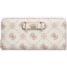 Guess Carrie Logo Kadın Cüzdan Swgp9898146 Krem