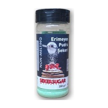 Şeker Sugar Erimeyen Pudra Şekeri 200gr Yeşil