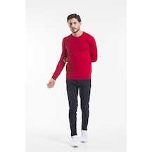 Erkek Bisiklet Yaka Slim Fit Sweatshirt Spr2019k18 001 Erkek Bisiklet Yaka Slim Fit Sweatshirt Spr2019k18 001