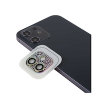 Zore İphone 12 Uyumlu Cl-08 Kamera Koruyucu-colorful