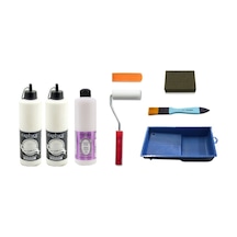 Cadence 1 Litre Antik Beyaz Boya 500Ml Parlak Vernik Set