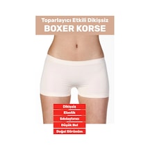 Özel Üretim İz Göstermez Düşük Bel Vücut Toparlayıcı Dikişsiz Boxer Korse Ten