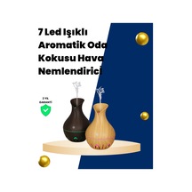 Usb Şarjlı 7 Renk Led Işıklı Sessiz Çalışan Mini Hava Nemlendirici - Lisinya