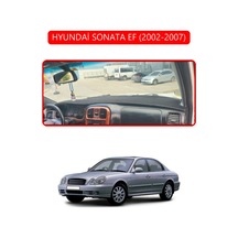 Hyundai Sonata Ef 2002-2007torpido Koruma Halısı Kırmızı Kenar
