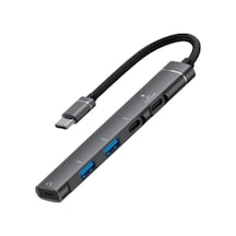 Büro Ev Ofis Cihazları İçin Usbc-5hub Connector