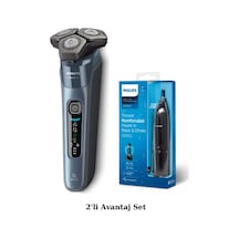 Philips Series 8000 S8692/35 Aquatouch Islak Kuru Tıraş Makinesi + Nt1650 Kulak-burun Tüy Kesme Makinesi Set 3 - 4 Saat