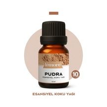 Pudra Uçucu Koku Yağı Buhurdanlık Yağı Difüzör Esansı Küre 10ml Pudra