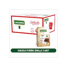 Lezzetçi Kakaolu Puding 3 x 3 KG